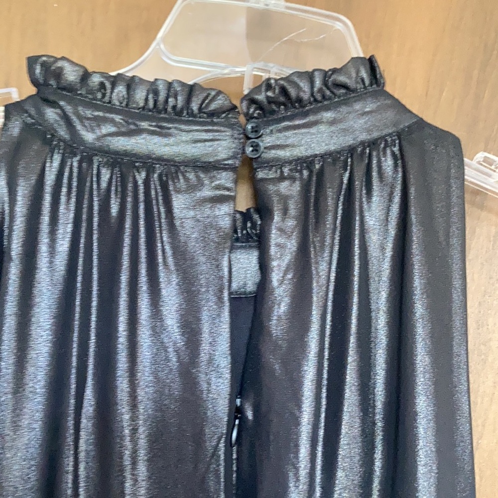 Relist1/24 Simply Vera Vera wang pleated bottom fit & flare black dress - Picture 11 of 16